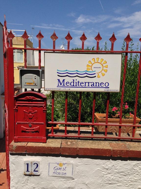Mediterraneo Bed & Breakfast อนากาปรี ภายนอก รูปภาพ